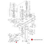 PARAFUSO DE FIXAR VARETA ( HASTE ) 1.1/8 JACTO REF 108696