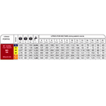 BICO PONTA DE CERÂMICA BAIXA DERIVA VERMELHO MJ019 - 11004 BD-04 110°
