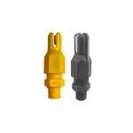 BICO PONTA DE CERÂMICA JATO ESTENDIDO AMARELO/CHUMBO MJ425 MJE-25