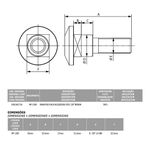 PARAFUSO FACA ROÇADEIRA(0501047716) TATU/KAMAQ ANTIGA -RUSSAN RS-9147