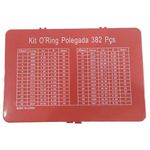 KIT ANÉIS ORING GR 68 (382 PCS) CAIXA VERMELHA