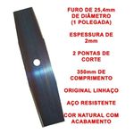 LÂMINA ROÇADEIRA 350X2X25,4