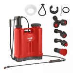 Pulverizador 20 Litros Maquina Passar Veneno Insetcid Nove54 Cor Vermelho