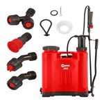 Pulverizador 20 Litros Maquina Passar Veneno Insetcid Nove54 Cor Vermelho
