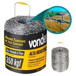 ARAME FARPARADO 350 KGF. 500 METROS VONDER