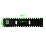 BARRA DESCASCADOR DENTADA 320mm X 73mm X 109mm