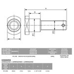 PARAFUSO FACA ROÇADEIRA KAMAQ NR140 ANTIGA-1299B