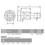 PARAFUSO FACA ROÇADEIRA PICCIN MP1325 1325P