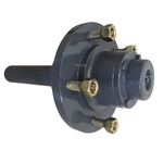 CUBO DE CARRETA 4 TONELADAS 5 FUROS SIMPLES 110MM