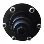 2 UNIDADES DE CUBO PONTA DE EIXO PARA 4 TONELADAS DE 6 FUROS 118MM