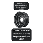 RODA AGRICOLA 550 FX 16''0 FOR 152,40 -06 FUROS-0113250A