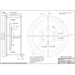 KIT CUBO PARA CARRETA 6 TONELADA 6 FUROS + RODA DE 6 FUROS