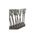 VASSOURA COM CABO DE AÇO PARA VARREDEIRA PADRÃO ARANHA SWZ COM CEPO