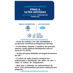 BICO PONTA DE CERÂMICA DEFLETOR CINZA MJ070 MDC-03 130°