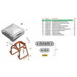 TAMPA DA CACAMBA PLASTICA MINAMI M-535 6750013159 M 535 B