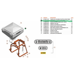 CAÇAMBA PLASTICA SEM TAMPA MINAMI M 535 6750013158