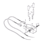 KIT CONJUNTO DE CONTROLE COMPLETO KAMAQ KOMANDER 20ED 