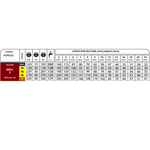 BICO PONTA DE CERÂMICA DEFLETOR VERMELHO MJ068-TK 2 MDC-2 130°