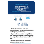 BICO PONTA DE CERÂMICA LARANJA BAIXA DERIVA BD-01 80° MJ002 - 8001