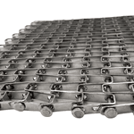 ESTEIRA DE INOX 120 MM 05 ELOS (VENDA POR METRO)