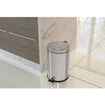 Lixeira inox tramontina com pedal 20L