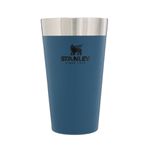 Copo térmico de Cerveja Stanley Sem Tampa 473ml - Azul