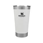 Copo Térmico De Cerveja Stanley Com Tampa 473 ml - Branco