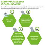 Coleira Antipulgas Front Max Cães Acima De 4 Kgs