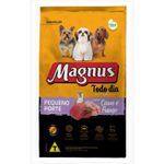 MAGNUS RAÇÃO TODO DIA CÃO ADULTO PORTE PEQ CARNE/FRANGO 15KG