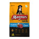 MAGNUS RAÇÃO TODO DIA CÃO FILHOTE CARNE 10,1KG