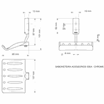 Docol Saboneteira Parede Docol Idea Chrome 00586106