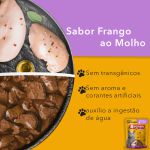 Ração Úmida Sachê 85g Magnus Cat - Gatos Castrados Sabor Frango 