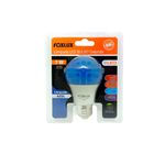 LAMPADA LED BULBO COLORIDA 7W AZUL FOXLUX 