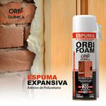 Espuma Expansiva Orbifoam 340g 500ml - Orbi