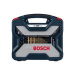 Kit de ferramentas x-line 100 peças Bosch