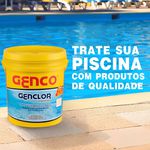 Cloro Para Piscina Estabilizado 10 Kg - Genco