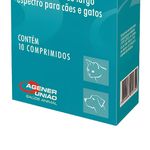 Agemoxi Cl 250mg Caixa Com 10 Comprimidos Para Cães E Gatos