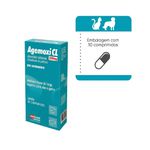 Agemoxi Cl 50mg Caixa Com 10 Comprimidos Para Cães E Gatos