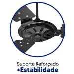 VENTEX VENTILADOR TETO COMERCIAL PRETO 127V (150W)