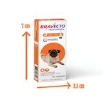 kit 3 Antipulgas e Carrapatos Bravecto MSD para Cães de 4,5 a 10 kg