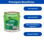 Coral Coralar Acrílico 3,6L (Areia)