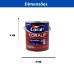 Coralit Ultra Resistência Alto Brilho 3,6l – Branco Gelo