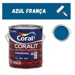Coralit Ultra Resistência Alto Brilho 3,6l – Azul Franca