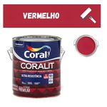 Coralit Ultra Resistência Alto Brilho 3,6l – Vermelho