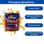Coralit Ultra Resistência Alto Brilho 3,6l – Amarelo