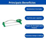 IRRIGADOR OSCILANTE 17 FUROS DY-7021X