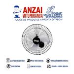 VENTEX VENTILADOR DE PAREDE 60CM PRETO 210W BIVOLT TEX6 MAX TURBO
