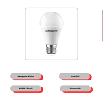 Lâmpada Bulbo De Led Branca 9W Bivolt Lorenzetti