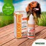 GLICOFarm Pet - Suplemento vitaminico - Sabor Morango