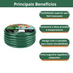 Mangueira Flex Tramontina Verde 20m